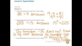 8th Math Module 7 lesson 2