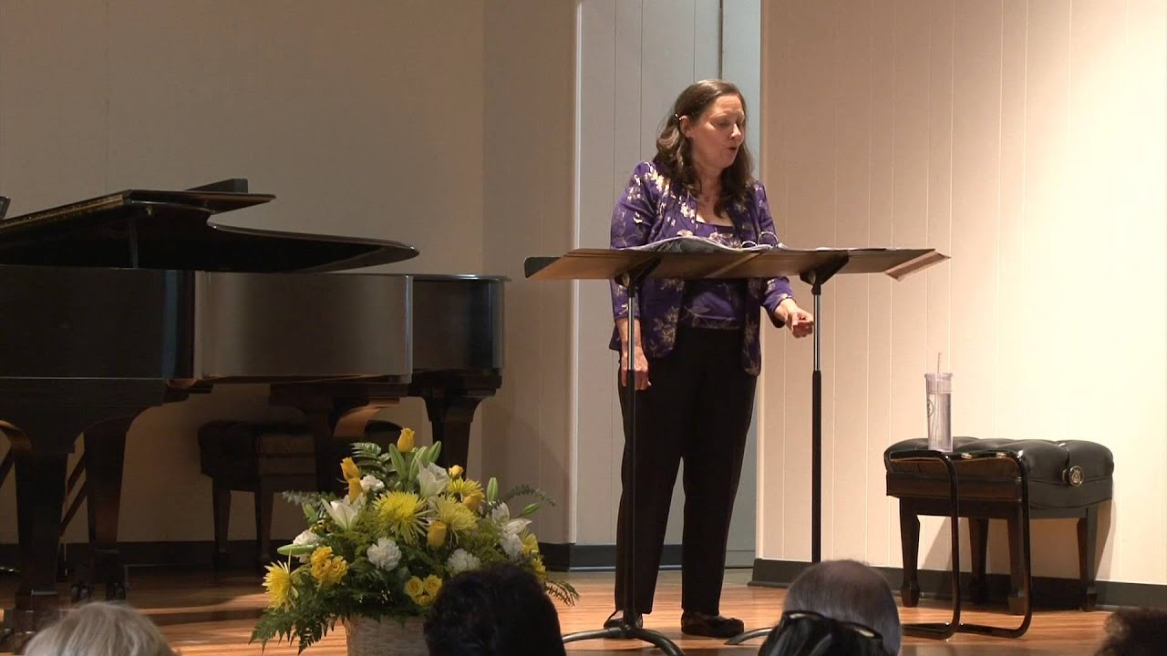 Vocal and Piano Recital September 12, 2015 - YouTube