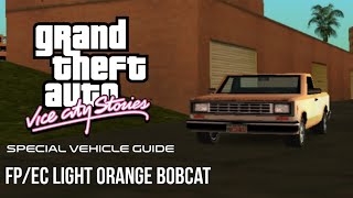 GTA VCS Special Vehicle Guide: FP/EC Light Orange Bobcat