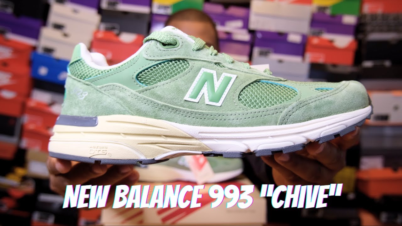 ★New Balance 993 x Teddy Santis★話題のランニングシューズ New Balance X Teddy Santis 993 Chive - YouTube