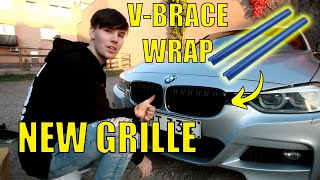 V-Brace Wrap And New Grille BMW F30/31/36
