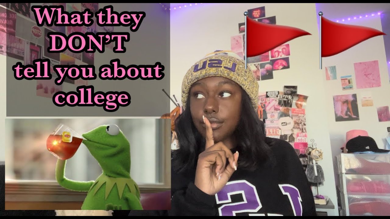 10 Things They DON'T TELL YOU ABOUT COLLEGE - YouTube