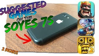 Testing Suggested Games On The Soyes 7S 2 Inch Mini Iphone