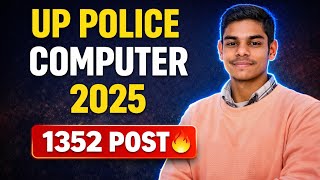 UP Police Computer Operator Bharti 2025 | 1352 Vacancy | Eligibility &amp; Exam
