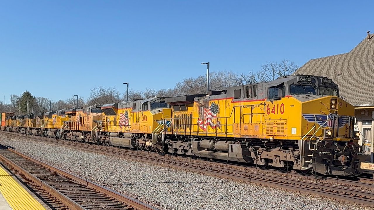 Railfanning at Geneva, IL 2/18/26