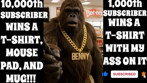 Benny Bigfoot Vlog Episode 1 - 10 #bigfootvlog #bigfoot #yeti #yetivlogs