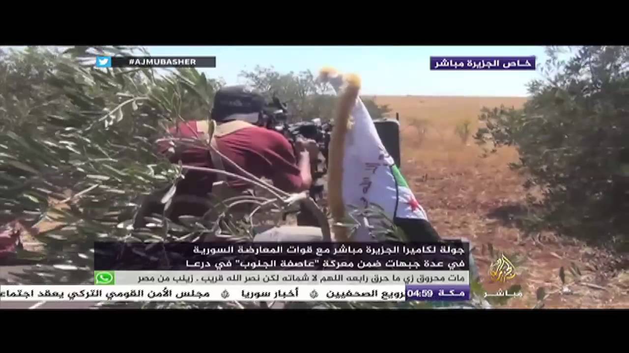شاهد .. لقطات من معارك عاصفة الجنوب في درعا