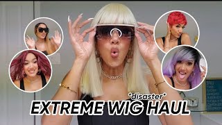 Extreme Wig Haul // Spring Cleaning 😱😱💀