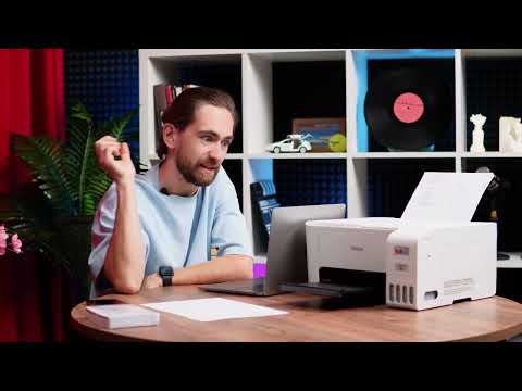 Обзор и распаковка принтера Epson EcoTank L3256 | Печатаем фотографии на 4х цветном принторе