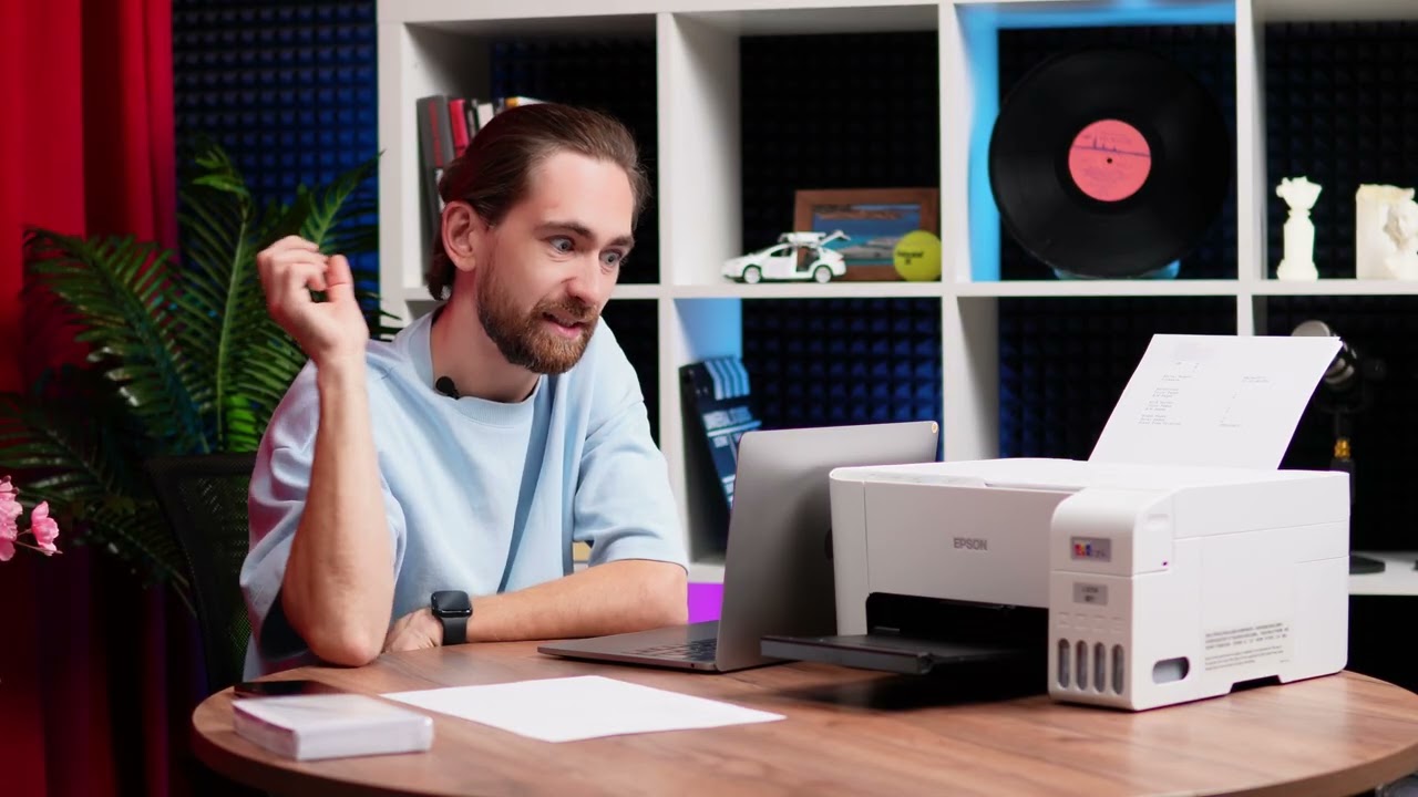 Обзор и распаковка принтера Epson EcoTank L3256 |  Печатаем фотографии на 4х цветном принторе