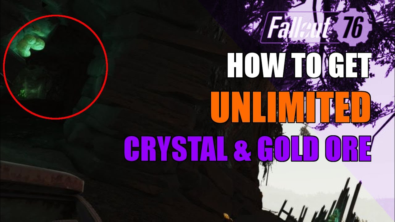FALLOUT 76 UNLIMITED CRYSTAL FARMING FOR MID AND HIGH LEVELS YouTube