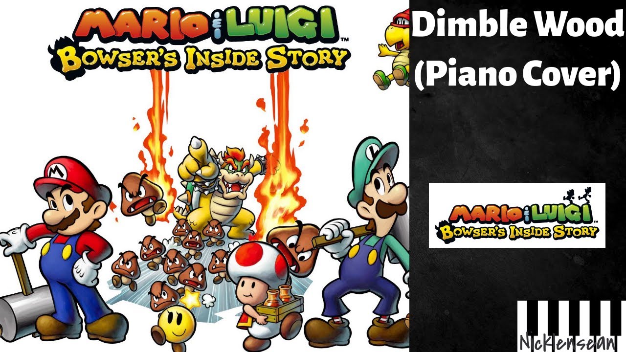Dimble Wood (Piano Cover) - Mario & Luigi: Bowsers Inside Story