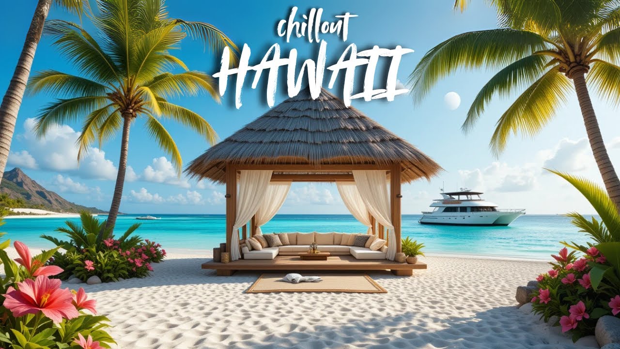 Hawaiian Music Chillout 🌴 Relaxing Island Vibes for Stress Relief & Focus