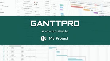 GanttPRO as a Microsoft Project Alternative
