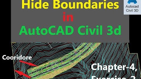 How To Add Boundaries for Buildings In AutoCAD Civil 3d | Adding Boundary To A Surface In Civil 3d