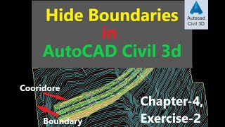 How To Add Boundaries for Buildings In AutoCAD Civil 3d | Adding Boundary To A Surface In Civil 3d