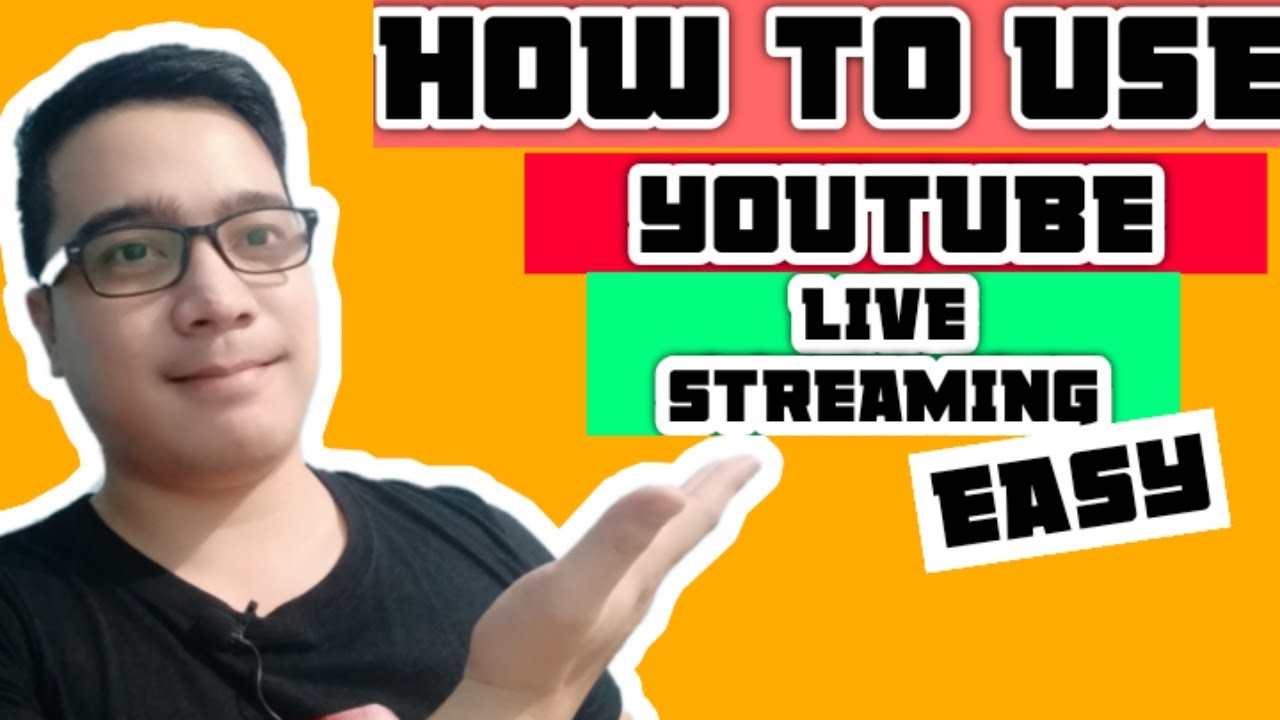 # HOW TO USE YOUTUBE LIVE STREAMING | TAGALOG TUTORIAL - YouTube