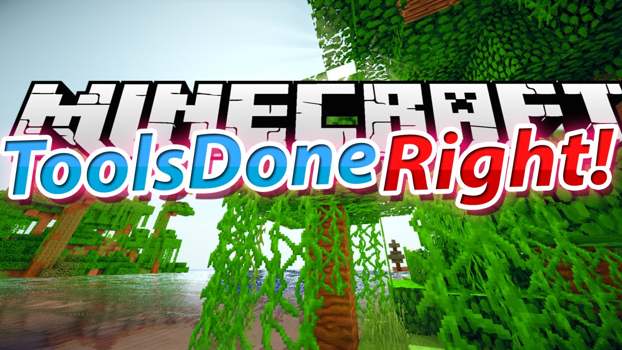 Minecraft Mod Rocks Done Right Minecraft: Mod Showcase: Tools Done Right MOD 1.7.10 ! - YouTube