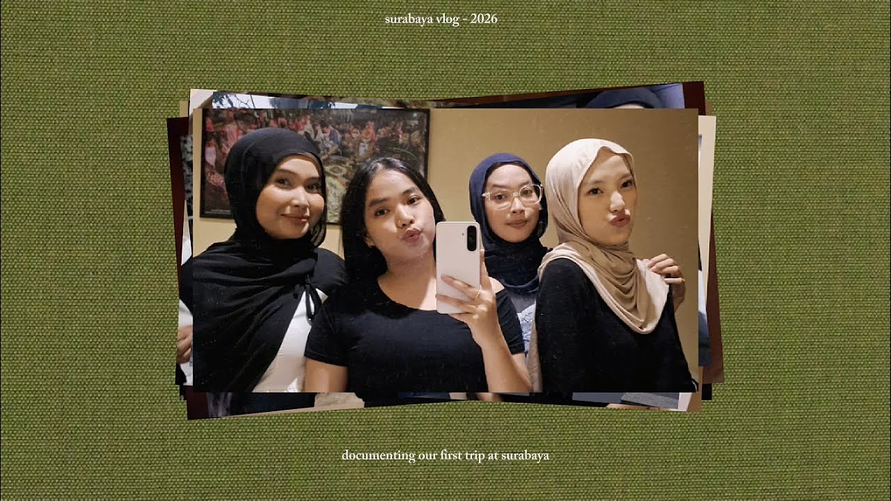 our first trip in surabaya