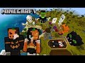 PETRECEREA de Halloween si SATUL BANTUIT! Minecraft