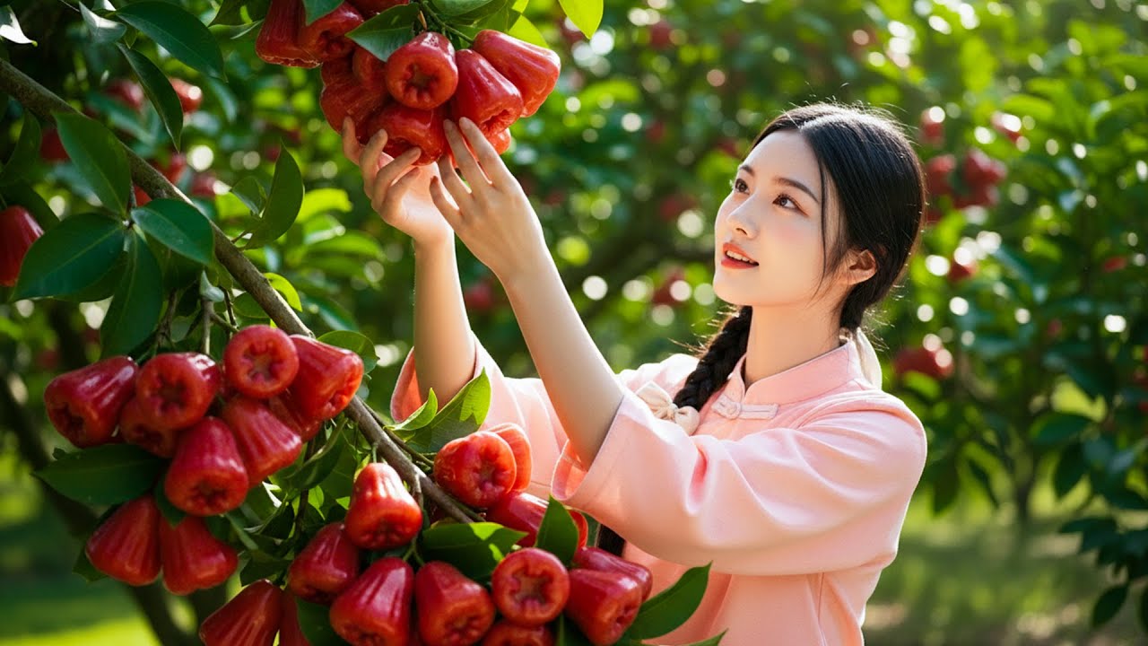 Early Red Wax Apples — Crisp, Sweet, And Refreshing Like Spring Water From The Tree | Jingyao