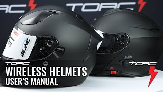 Torc Helmets Bluetooth Instructional Guide