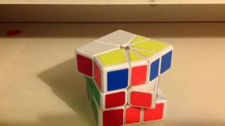 A quick square-1 walkthrough solve for Jay