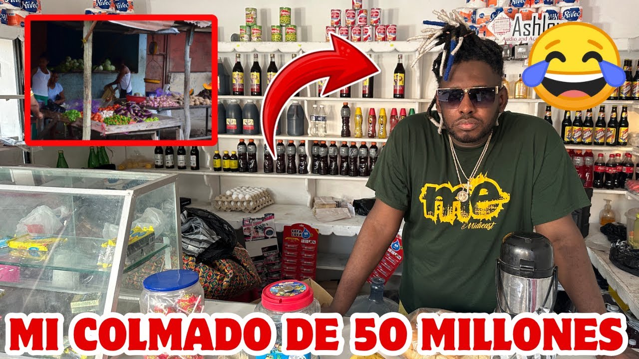 MR BLACK LA FAMA MI COLMADO DE 50 MILLONE DE PESOS