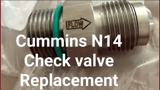 Cummins N14 hard start? 
