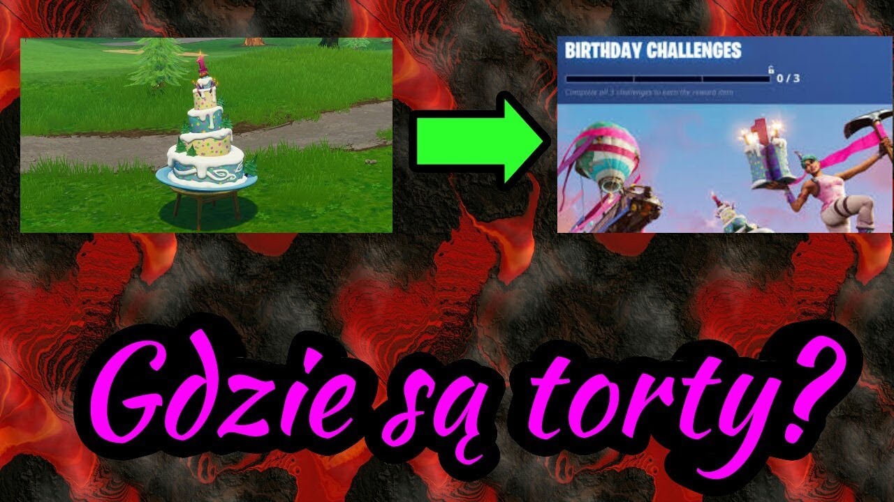 Fortnite Gdzie Sa Wszystkie Torty Urodzinowy Odcinek Youtube - fortnite gdzie sa wszystkie torty urodzinowy odcinek