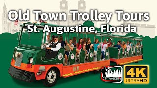 Florida St. Augustine’s Best Hop-On, Hop-Off Full 90-min. Tour OLD TOWN TROLLEY