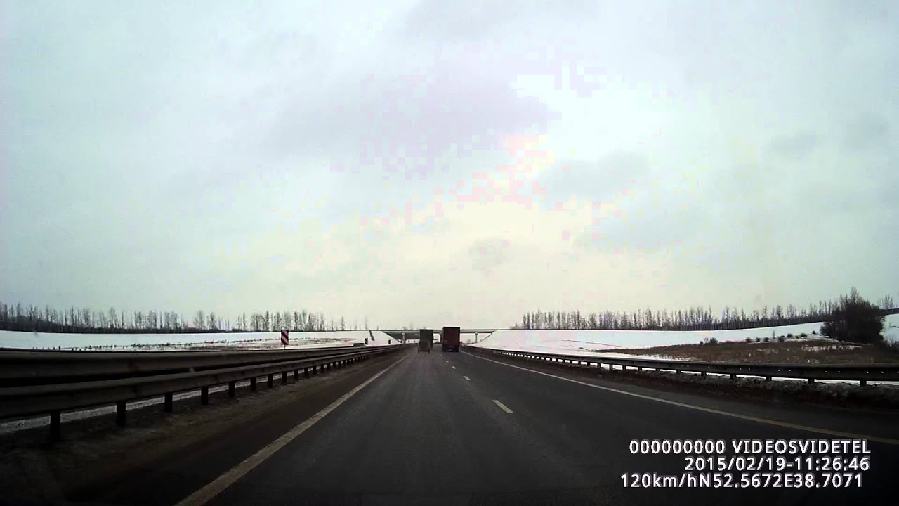 Трасса м4 через оку