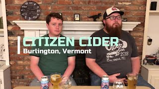 Hard cider tasting/review - Citizen Cider