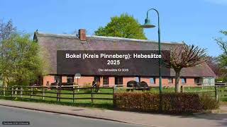Bokel Kreis Pinneberg Hebesätze 2025 - Gewerbesteuer News