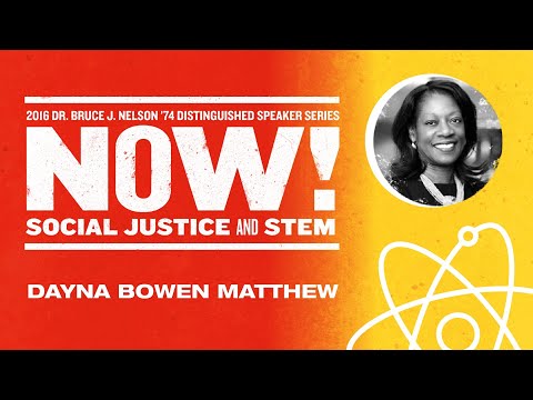 Law Professor Dayna Bowen Matthew - 2016 Nelson Speaker Series