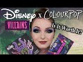 COLOURPOP VILLAINS COLLECTION FIRST IMPRESSIONS AND TUTORIAL! (New Holy Grail?!)