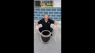 Tips for lifting and tying with a hook 🪢 for binding #XiaohaiLovesFunnyThings# short play #short f