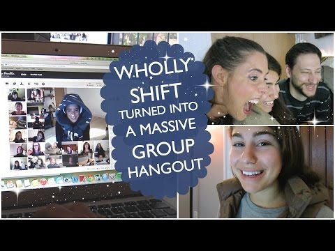 WHOLLY SHIFT TURNED INTO A MASSIVE GROUP HANGOUT