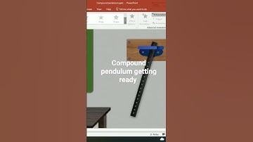 compound pendulum