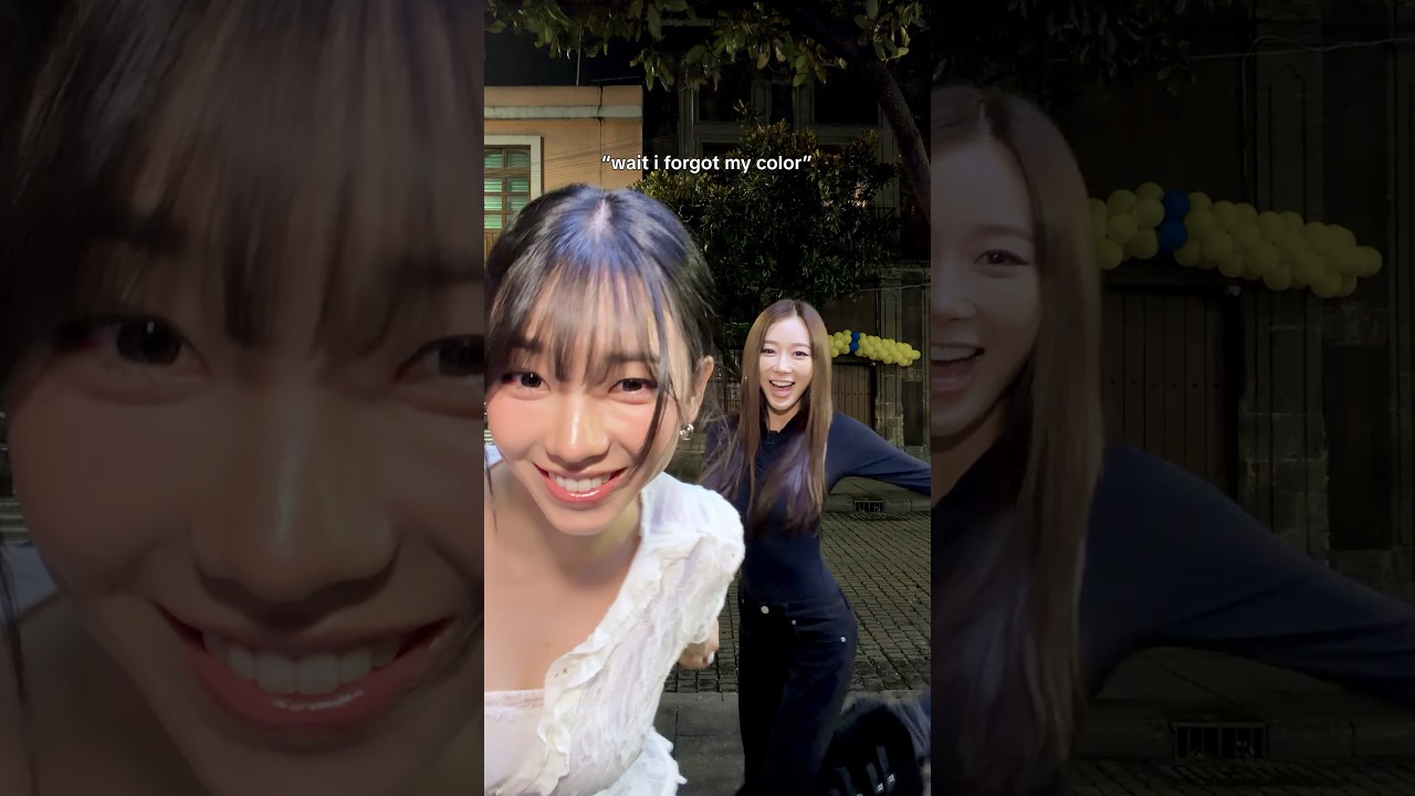 wait i forgot my color #aespa #æspa #에스파 #KARINA #카리나 #GISELLE #지젤