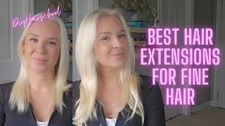 Finally! Hair Extensions Actually Made for Thin Fine Hair