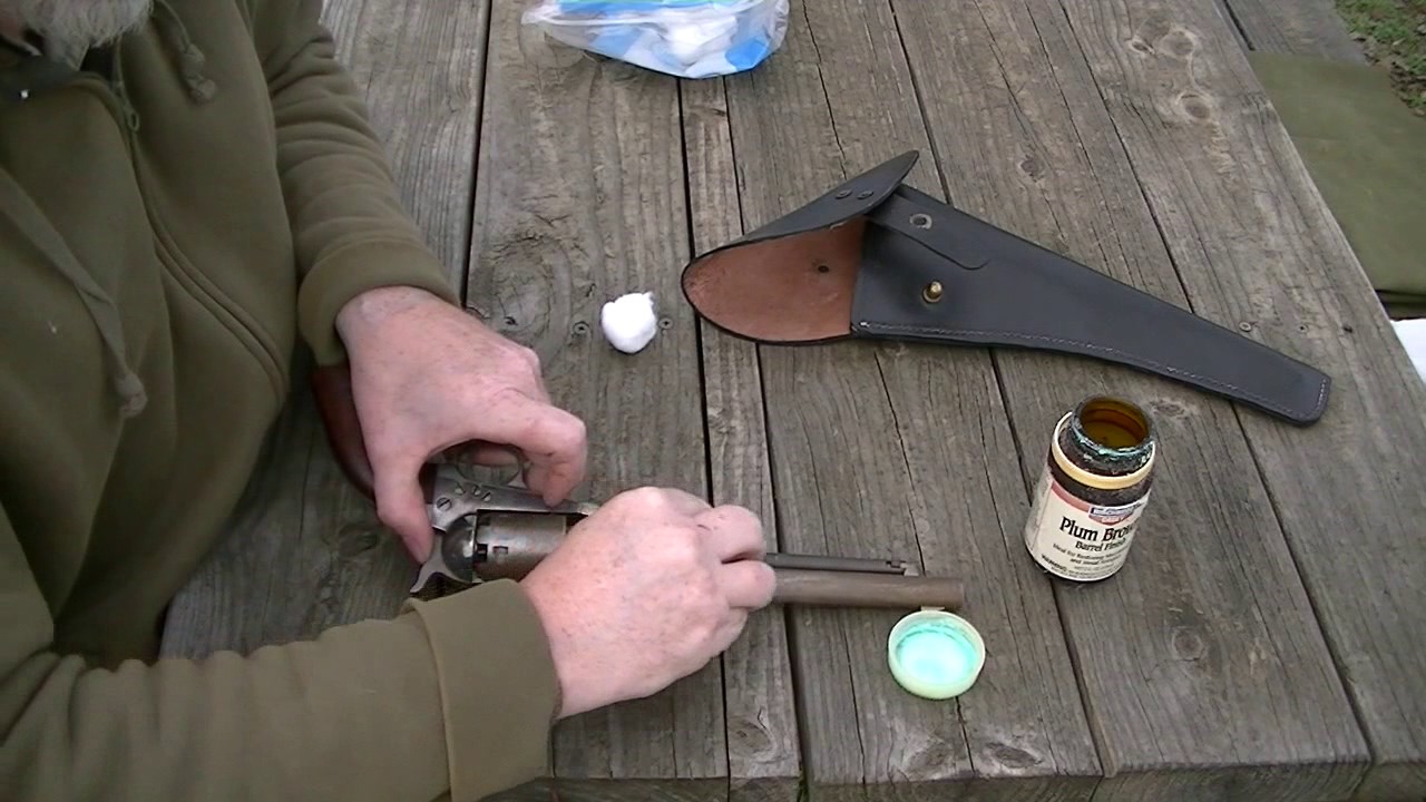 Ударный револьвер, отделка под старину, PT2