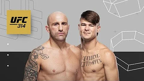 Alexander Volkanovski vs Diego Lopes Full Fight - UFC 314 