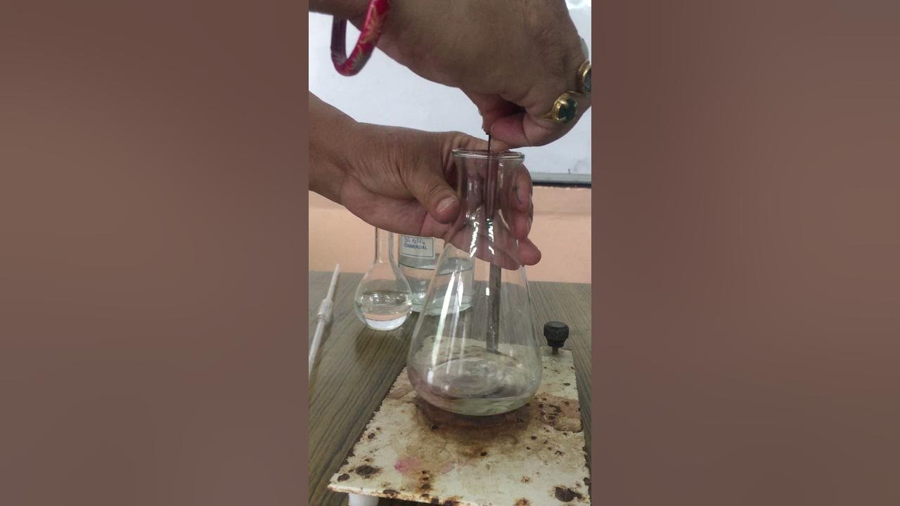 Titration of Mohr’s salt solution with Potassium permanganate solution