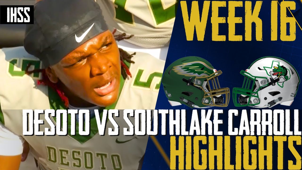 DeSoto Clutches Victory in Thrilling Semifinal Against Southlake Carroll
