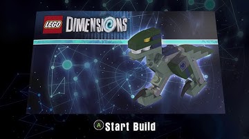 LEGO Dimensions 71205 Jurassic World Velociraptor Build Instructions