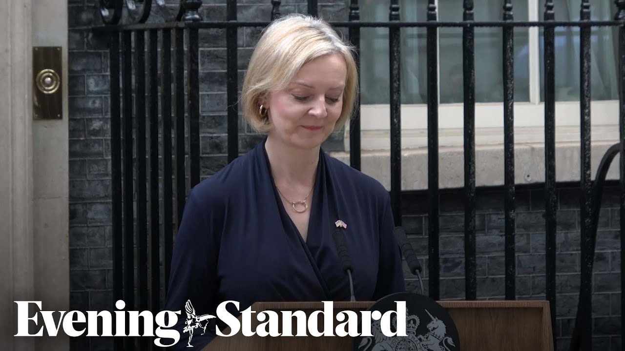 How does Liz Truss’s resignation speech compare to some of her predecessor?