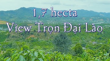 Đất Bảo Lộc 1,7 hecta View Trọn Đại Lào | datdepBaoLoc.com