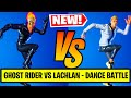 Ghost Rider VS Lachlan Dance Battle In Fortnite - Legendary Emotes and Dances! (The Flow) Who Won?