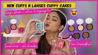CUFFS N LASHES  CUPPY CAKES - SINGLE Blush, Contour & Highlighter - NOW AVAILABLE / Nidhi Katiyar screenshot 1